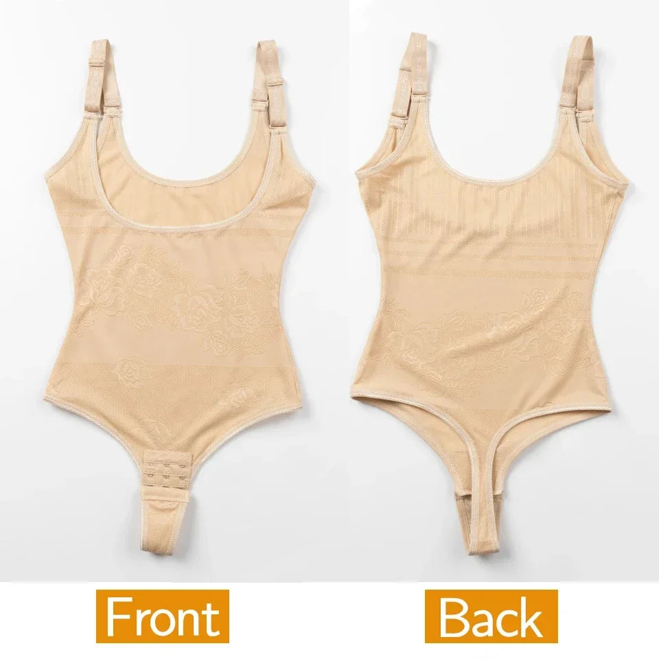 Thong Shapewear Bodysuit - Firm Tummy Control for Women