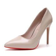 Pointed Super-High Heel Pumps for Dramatic Elevation