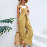 Women's Wide Leg Sleeveless Jumpsuit | OWNLUXE