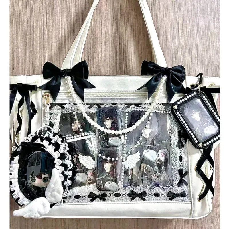 Japanese Cute Sweet Ribbon Ita Bag Lolita Girls | OWNLUXE