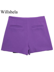Zip-Up Vintage High-Waist Skirt | OWNLUXE
