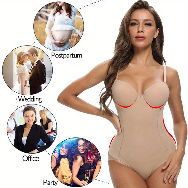 High Elastic Shapewear Bodysuit for All-Season Wear