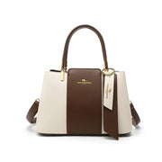 Soft Leather Shoulder Bag - Large Capacity Minimalist Tote for Women