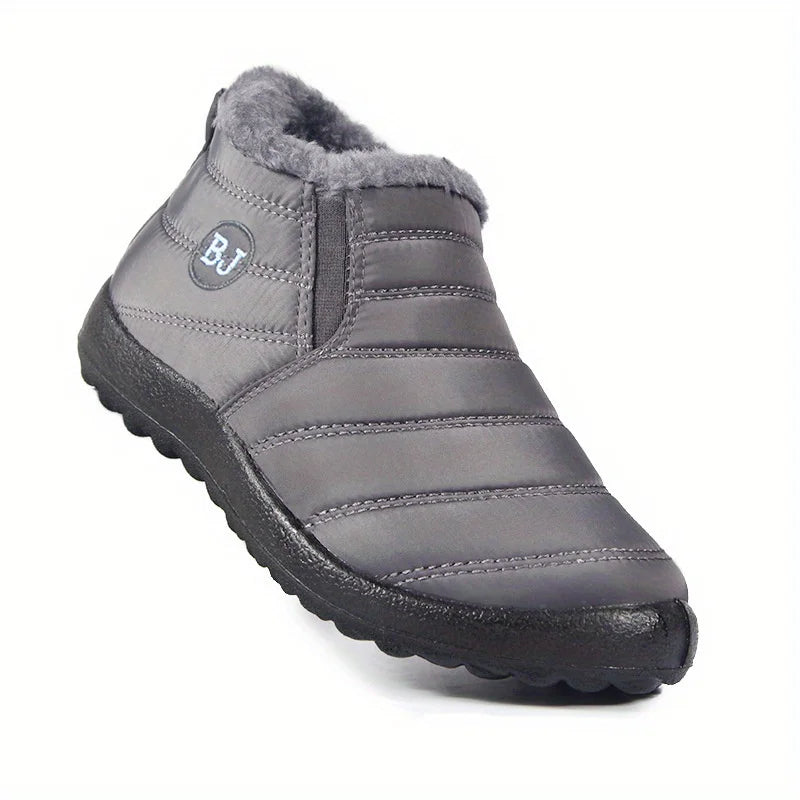 Women’s Waterproof Warm Snow Boots – Non-Slip Low Hiking Shoes