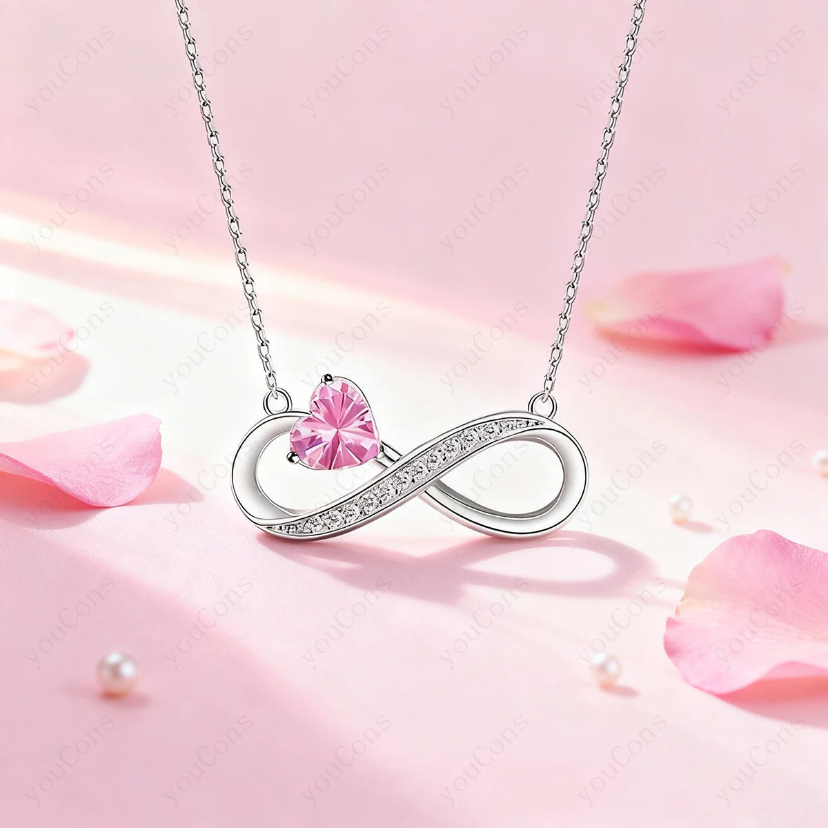 Heart Pendant Necklace Gift Set — Rose Bear Gift Box for Women | OWNLUXE