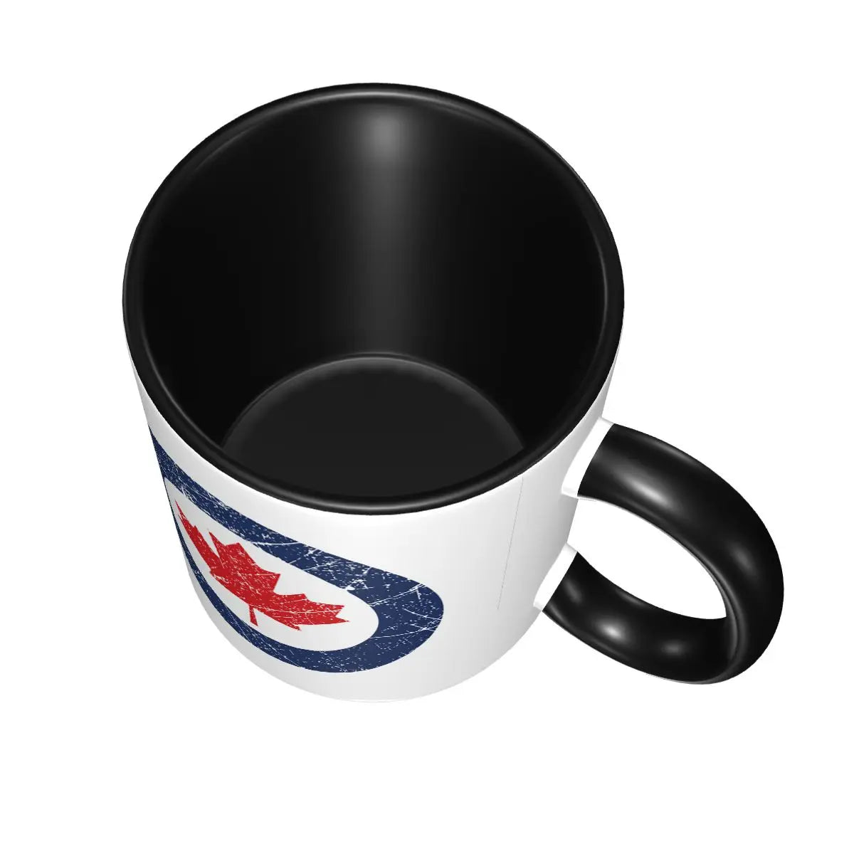 Canada Canadian Maple Leaf Roundel Mug Funny Ceramic Coffee Cups Tea Mugs Milk Cup Drinkware Gift for Friends