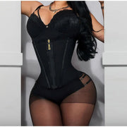 Medium Control Seamless Bodysuit Shaper – Wire‑Free Smoothing