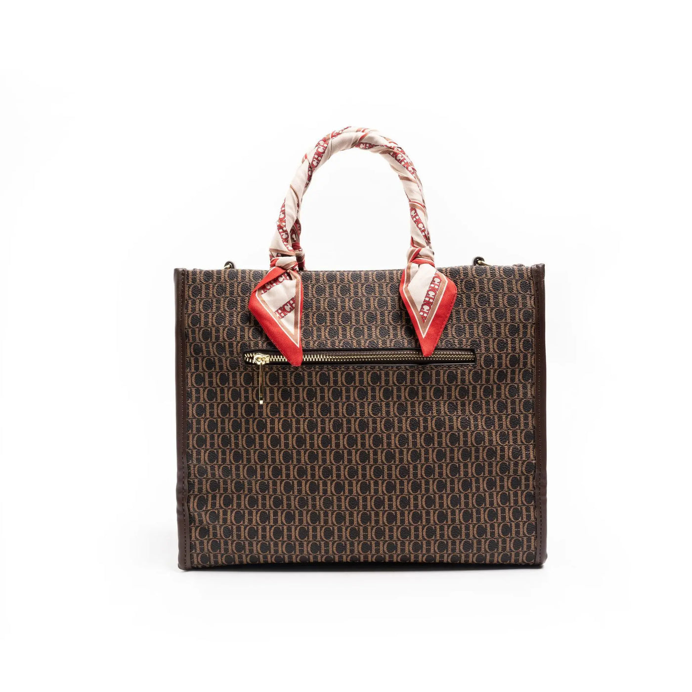 Carolina Herrera Letter Print Large Capacity Tote Bag | OWNLUXE