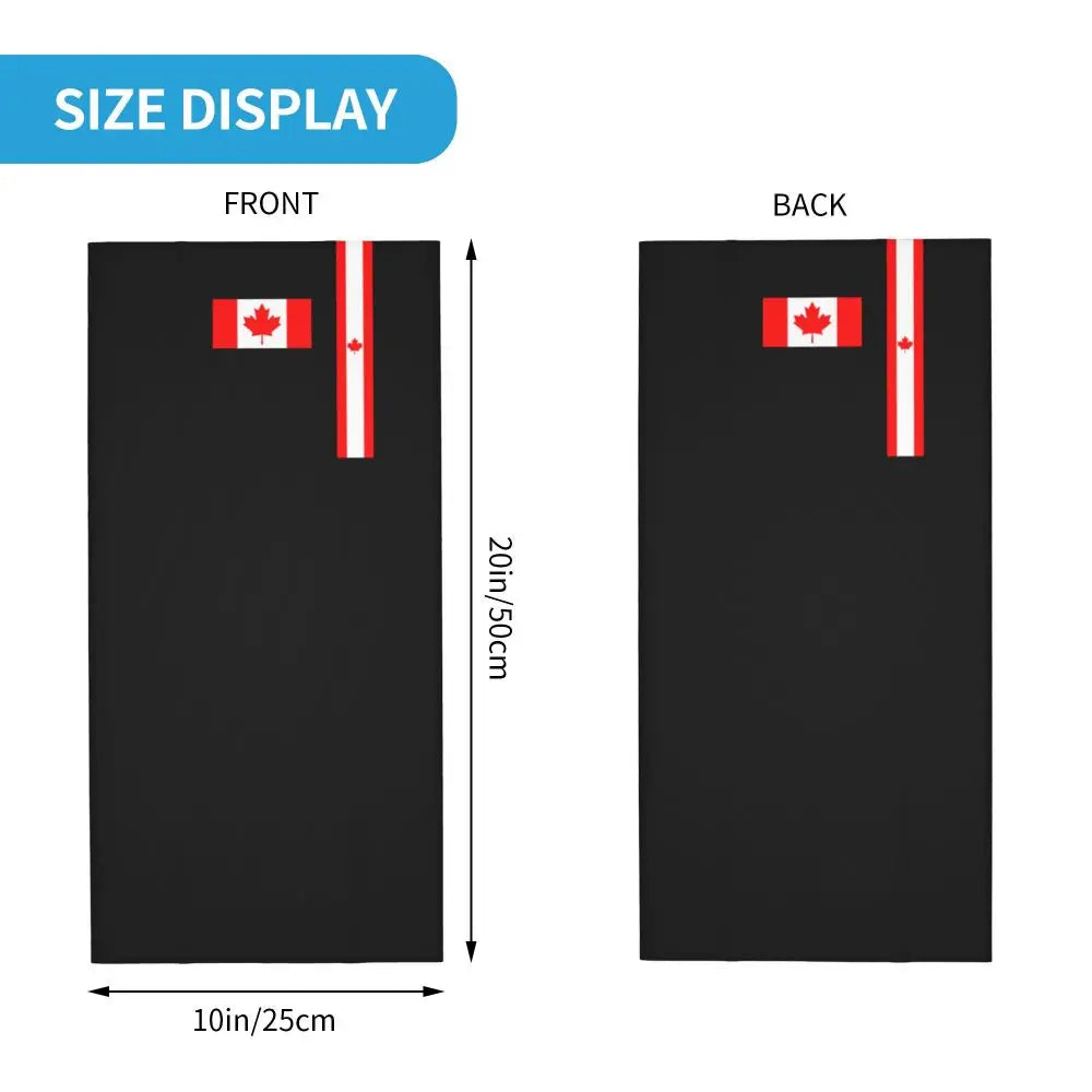 Canadian Flag Maple Leaf Neck Gaiter | OWNLUXE