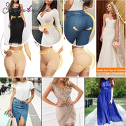 High Waisted Padded Butt Lifter Shapewear - Tummy Control Panty