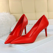 Women's High-Heel Pumps (Black) | OWNLUXE