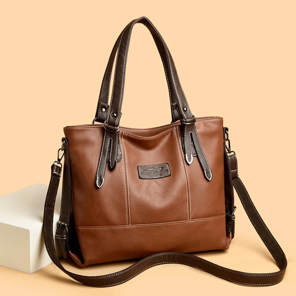 Four Arrows Luxury Handbag – Top Quality PU Leather Designer Shoulder Crossbody