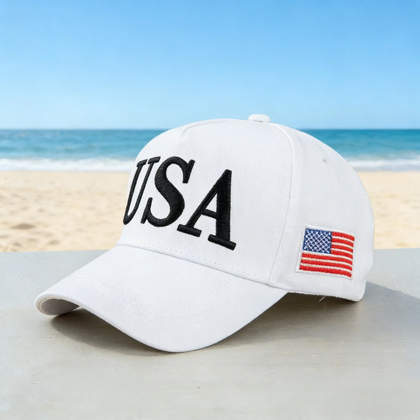 White American Hat | OWNLUXE