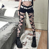 Women's Mesh Leggings (White) | OWNLUXE