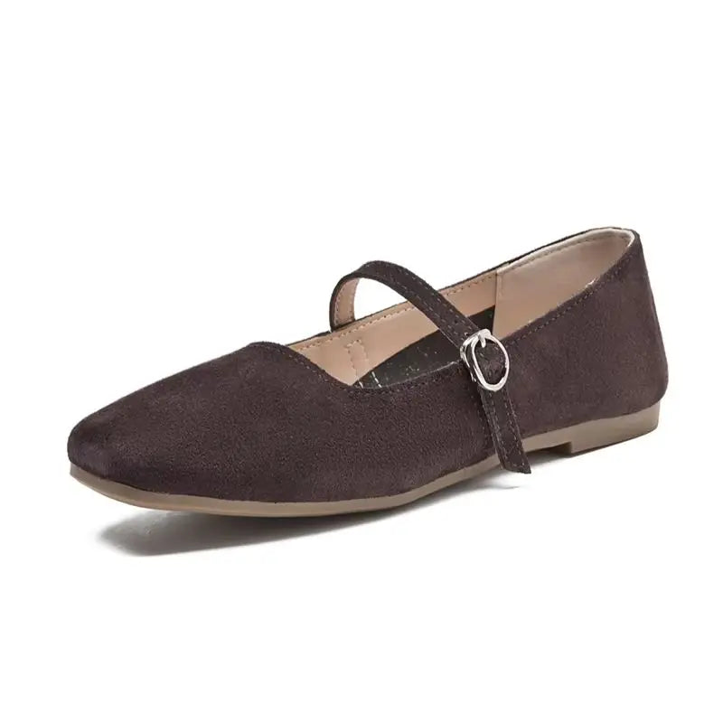 Women's Leather Flats (Yellow) – Shop at OWNLUXE