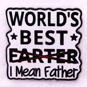 Funny Dad Pin Badge – Zinc Alloy Father’s Day Brooch