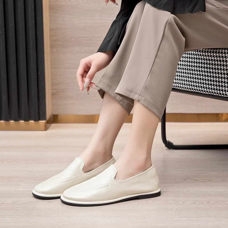 Women's Genuine Leathe Loafers – Shop at OWNLUXE