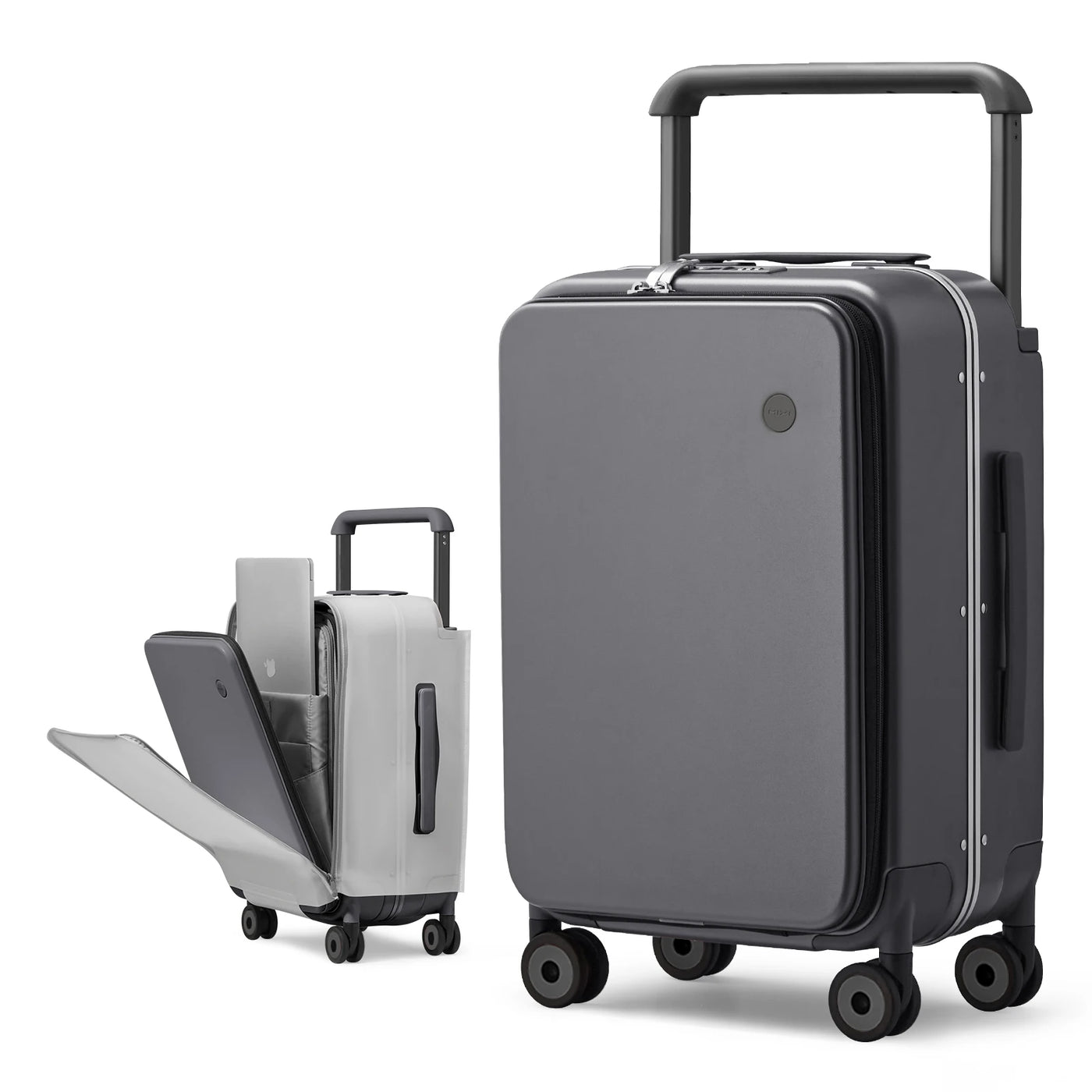 Luxury Hardside Luggage with Aluminum Frame & Spinner