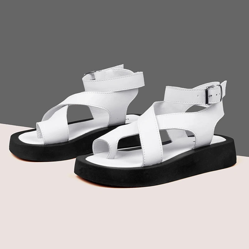 Women's Leather Sandals (Pink) – Shop at OWNLUXE