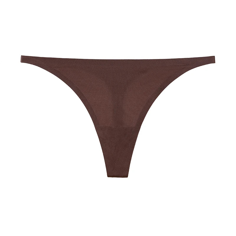 Ice Silk Seamless G-String Thong | OWNLUXE