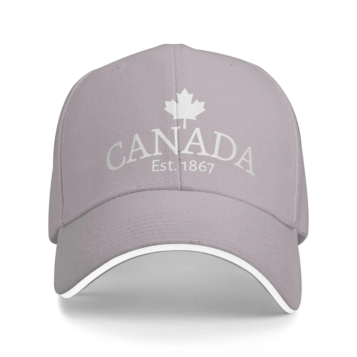 Canada Est. 1867 Maple Leaf Baseball Cap – Unisex Snapback Trucker Hat | OWNLUXE