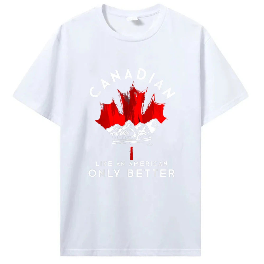Canada National Day Graphic T-Shirt — Unisex Cotton Tee | OWNLUXE