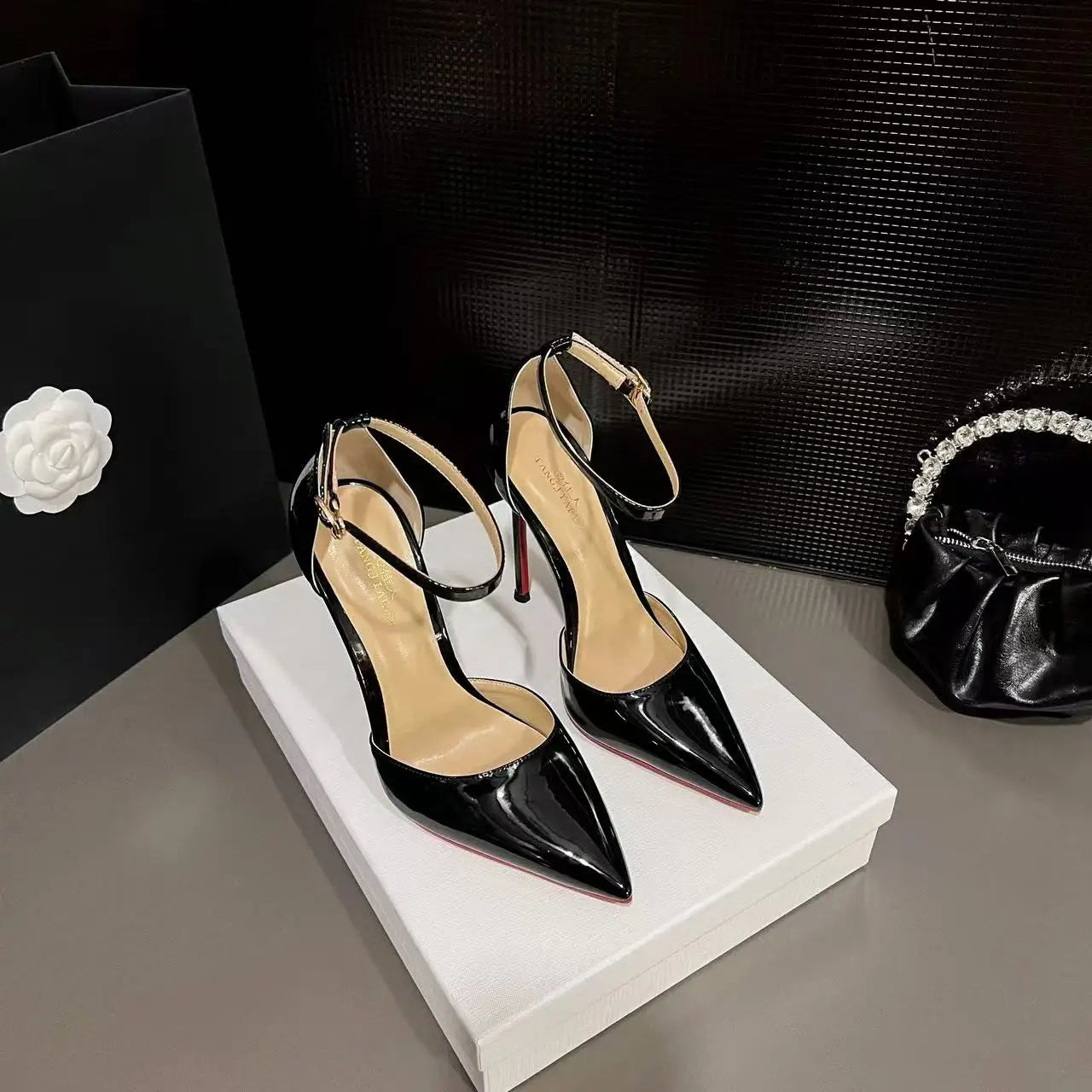 Women's High-Heel Pointed-Toe High Heels (Black Style 2) | OWNLUXE