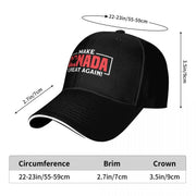 Canada Pride Baseball Cap — Casual Peaked Hat for Men & Women | OWNLUXE