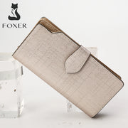 Split Leather Long Wallet | OWNLUXE