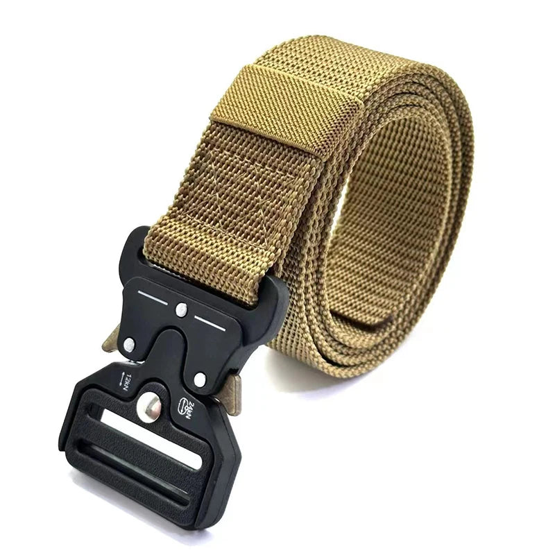 Women’s Tactical Canvas Belt – Adjustable, Quick Release