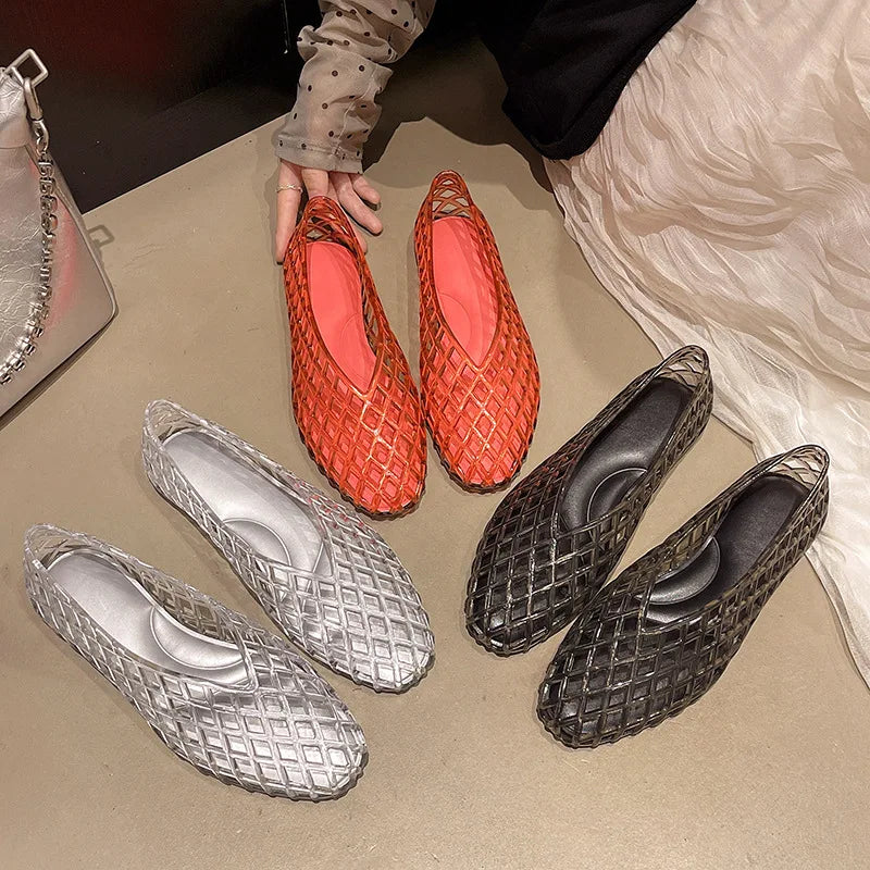 Women's Mouth Crystal Sandals – Shop at OWNLUXE