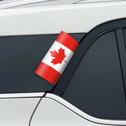 Country Flag Sticker – Waterproof Car Window Decal (Canada, Brazil, France & More)