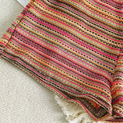 Knit Striped Halter Tankini Set | OWNLUXE