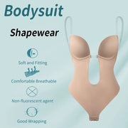 Full-Length Backless Thong Tummy-Control Body Shaper | OWNLUXE