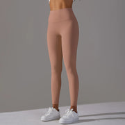 Women's High Waist Leggings (Taupe) | OWNLUXE