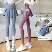 Seamless High-Waist Pocket Yoga Leggings | OWNLUXE