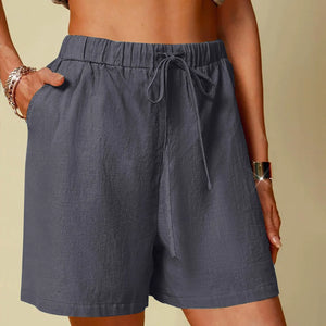 Women's Stretch Twill Summer Shorts – Casual, Breathable, and Stylish