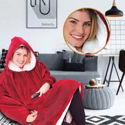 Hooded Thickened Fleece Sleepwear | OWNLUXE