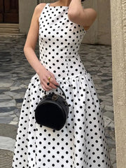 Women's High Waist Sleeveless Maxi Dress | OWNLUXE