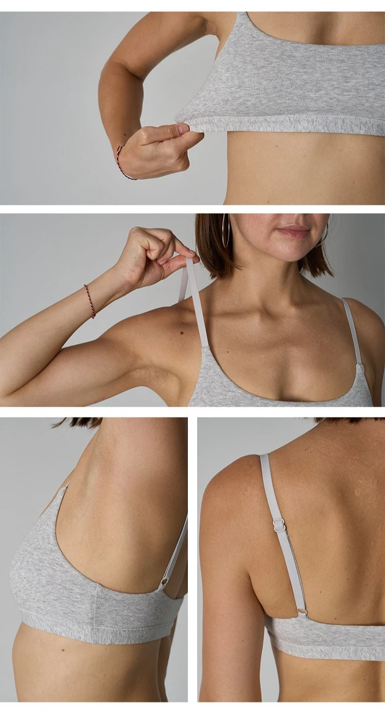 Women's Breathable Seamless Cotton Bra | OWNLUXE