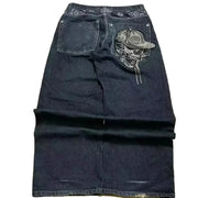 2026 American Trend Straight Jeans - Hip Hop Wide Leg Unisex