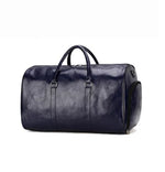 Load image into Gallery viewer, PU Leather Travel Duffle Bag | Sac de Voyage en Cuir PU
