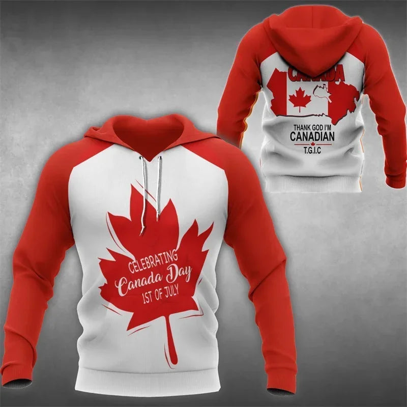 Custom Canada Moose 3D Hoodie & Zip Sweatshirt | OWNLUXE