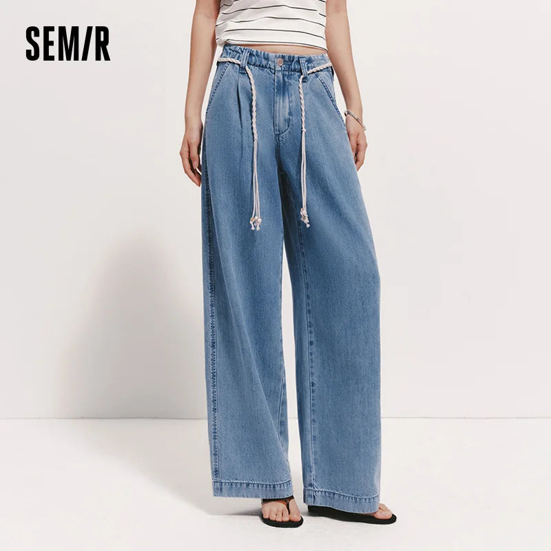 Jeans Cool Wide-Leg Denim Pants | OWNLUXE