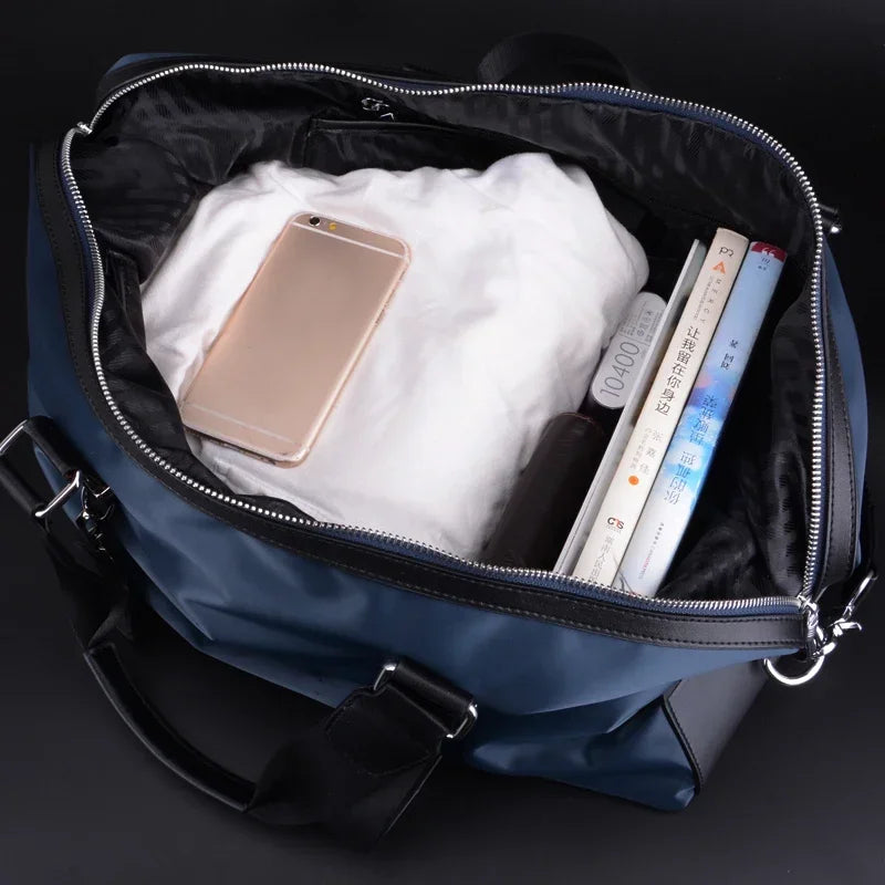 Spacious Nylon Travel Duffel Bag | OWNLUXE