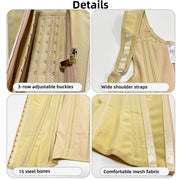 Colombian Waist Trainer Vest Body Shaper – Double Control