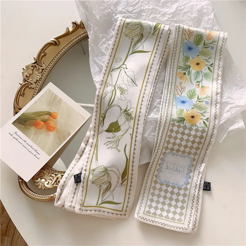 Non-Slip Silk Floral Headband | OWNLUXE
