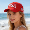 Embroidered Patriotic Adjustable Dad Baseball Cap | OWNLUXE