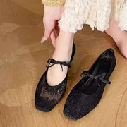 Women's Lace Slip-On Mesh Flats – Shop at OWNLUXE