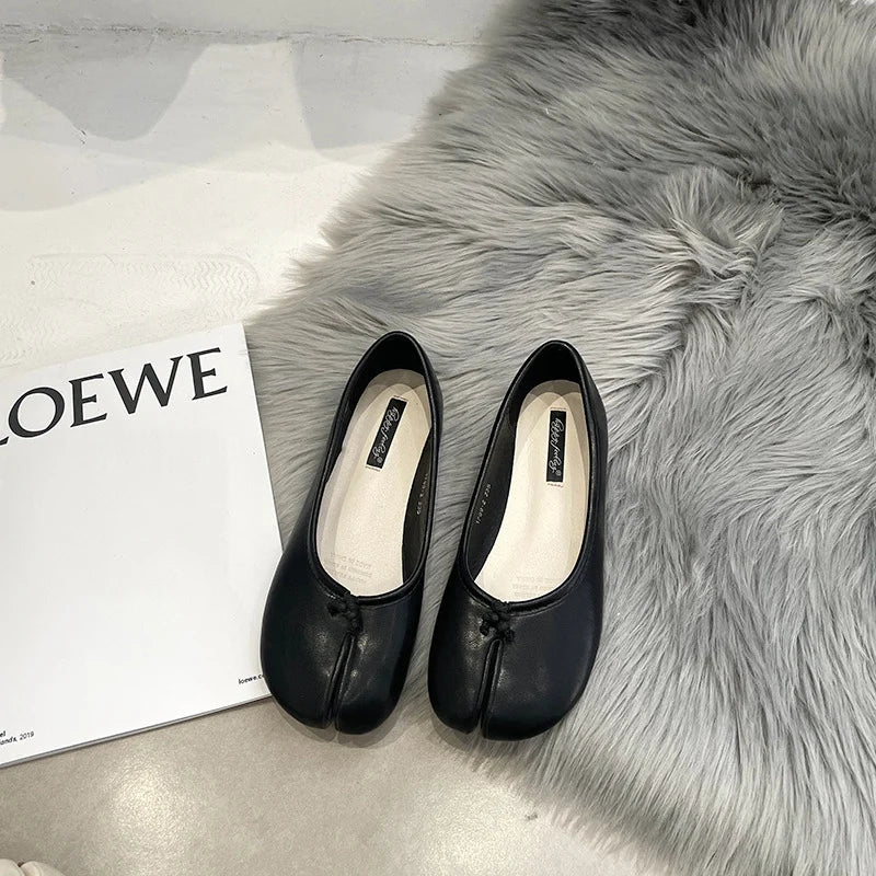 Women's Leather Slippers (Black) – Shop at OWNLUXE